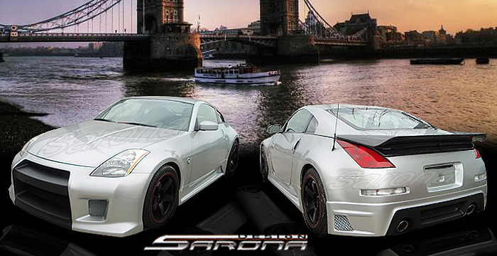 Custom Nissan 350Z Body Kit  Coupe (2003 - 2008) - $1290.00 (Manufacturer Sarona, Part #NS-048-KT)